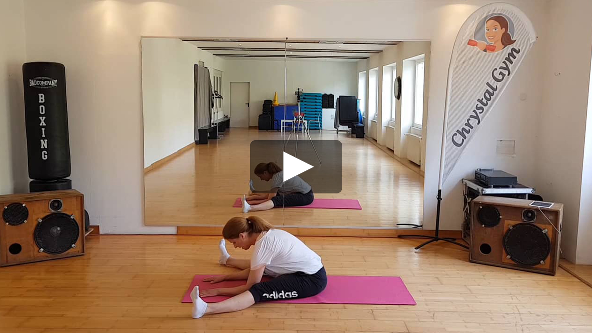Rücken Gym 2: Stretching Workout | Chrystal Gym Video